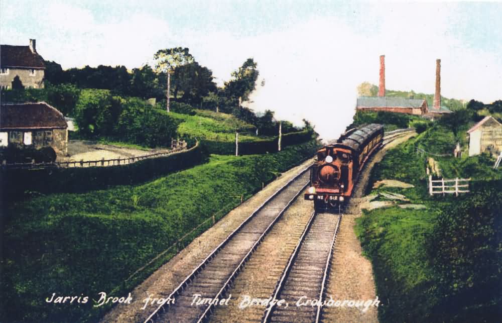 Jarvis Brook from Tunnel Bridge - c 1910