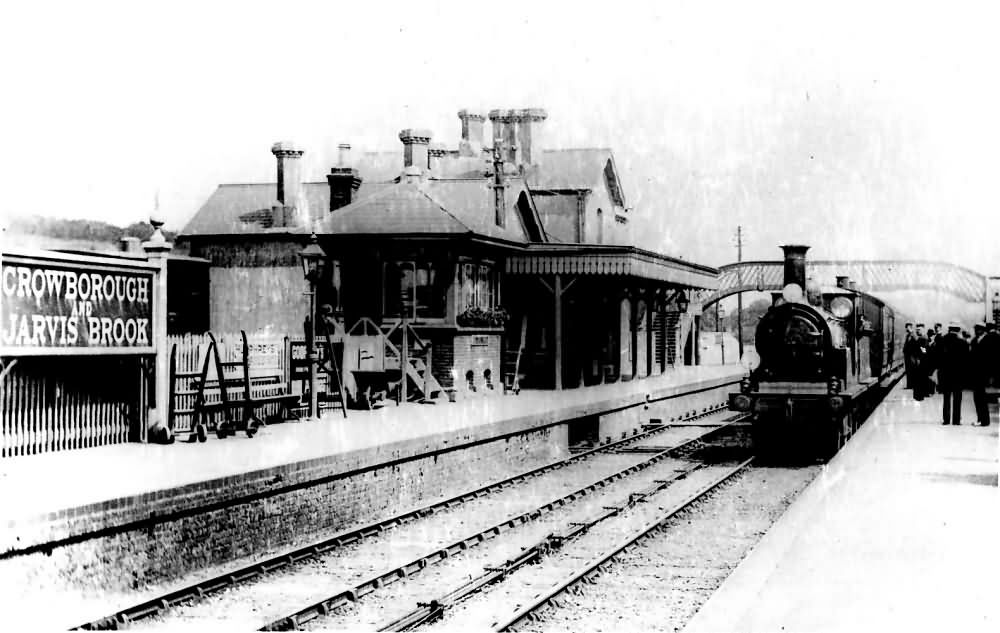 Crowborough and Jarvis Brook Station - c 1930