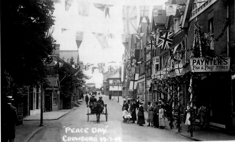 Crowborough - Peace Day - 9th July 1919