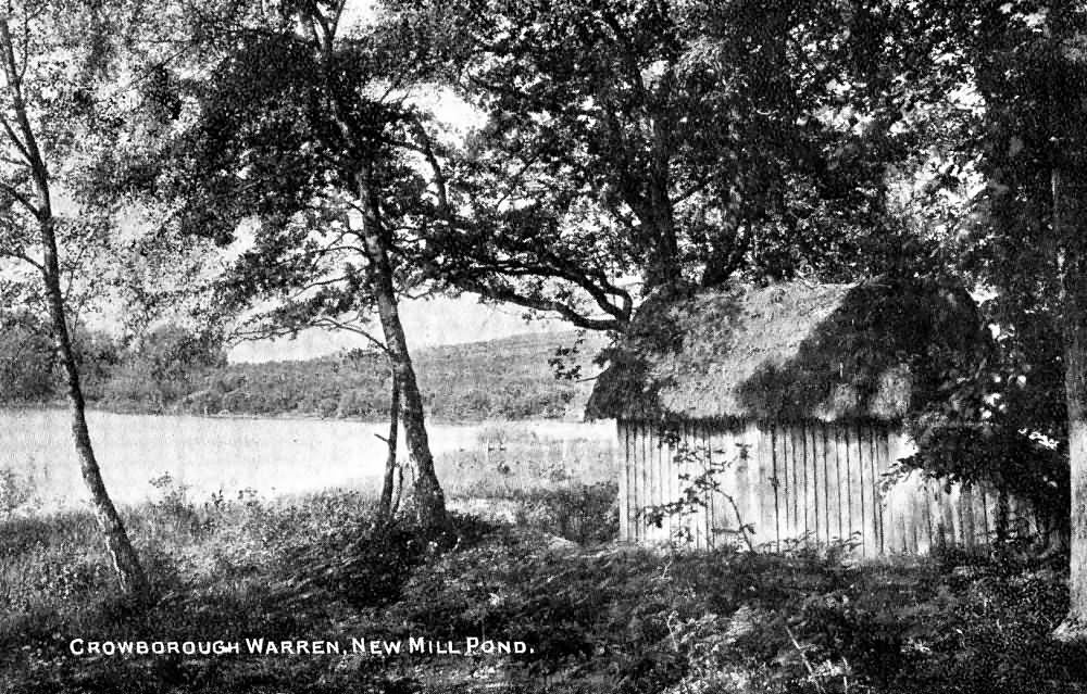 New Mill Pond, Warren - 1910
