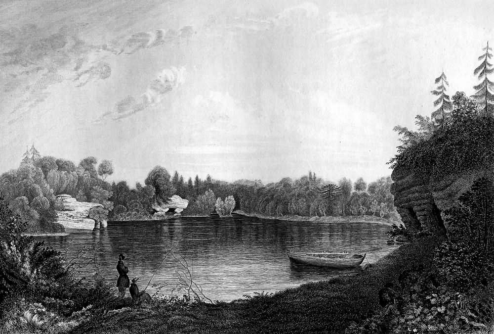 Uckfield Lake - c 1830