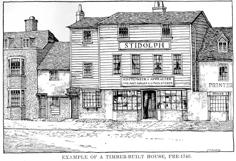 Timber built house - c 1930
