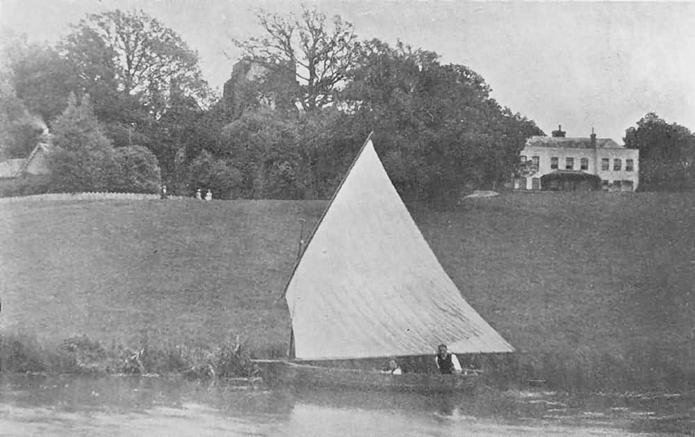 Withyham Church and Rectory - c 1900