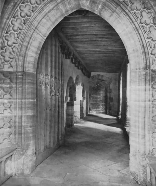 Penshurst - the porch - c 1930