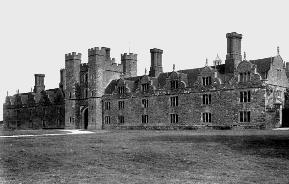 Knole - the west front - c 1930