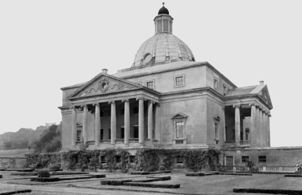 Mereworth Castle - Colin Campbells English version of Palladios Rotonda - c 1930