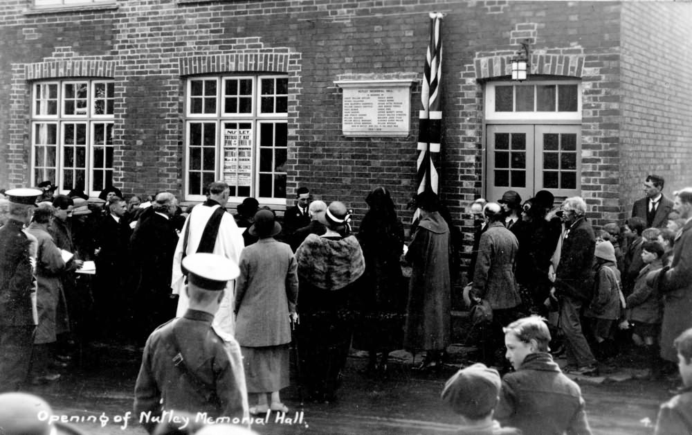 Nutley Memorial Hall - 1924