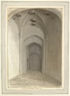 Inside View of Bodiham Castle Gate