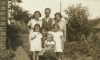 Harrington Family Evacuees living with the Barrow Family, Vine Cottage