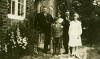 Charles Barrow & brother Isaac with children Hazel & Dennis and Friend, Fir Tree Cottage