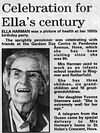Ella Harman at 100