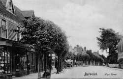 Burwash High Street in 1907