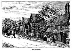 Mayfield village in 1892