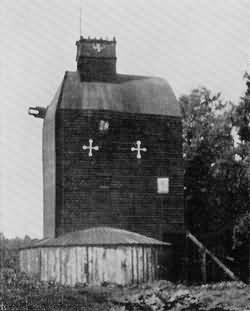 Crowborough Post Mill in 1936